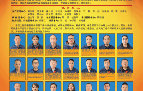 蓝鲸体育直播隆重召开2021年度优秀员工表彰大会